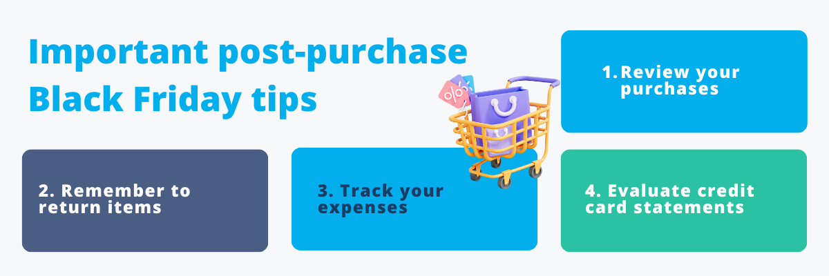 Post-purchase Black Friday tips